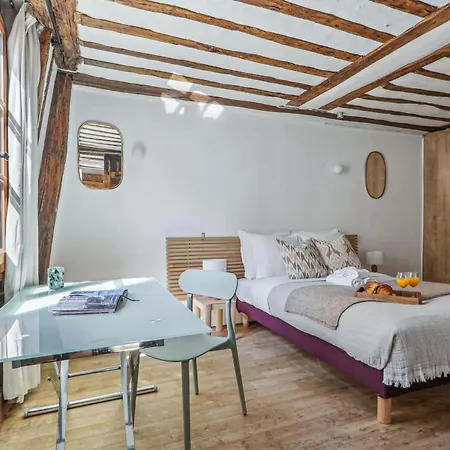 Bnbnova - Chic 1br Steps From The Louvre & Palais Royal & Opera