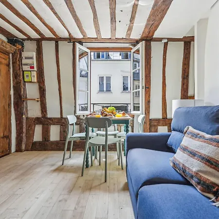 Bnbnova - Chic 1br Steps From The Louvre & Palais Royal & Opera